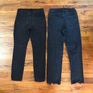 Girls Denim Black Jean Pant Bundle
Jordache Jegging Legging
Art Class Distressed